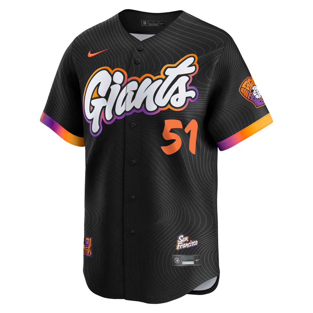 San Francisco Giants Nike Jersey Black