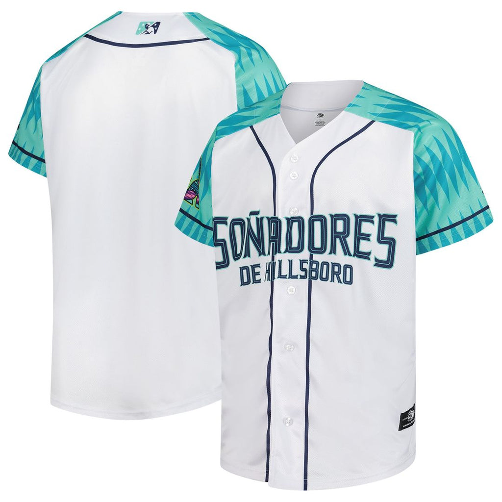 Hillsboro Hops Replica Jersey White