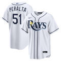 Tampa Bay Rays Nike White Replica MLB baseball jersey
