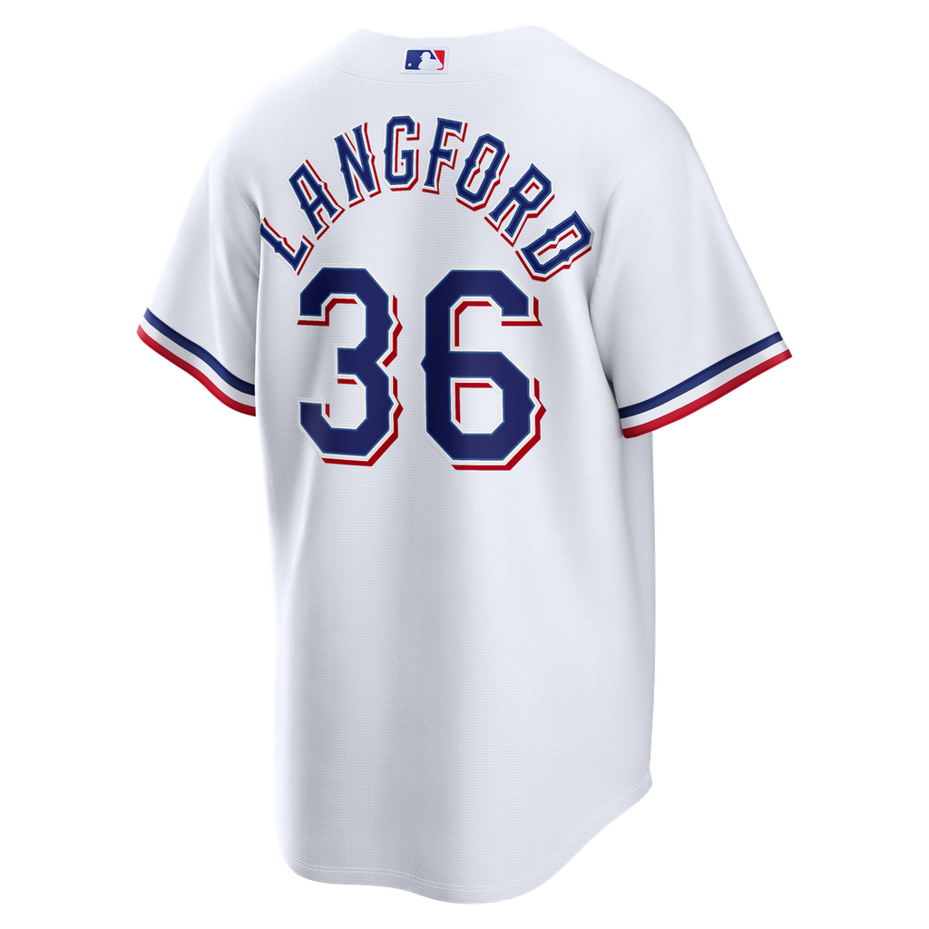 Texas Rangers Nike Replica Jersey White