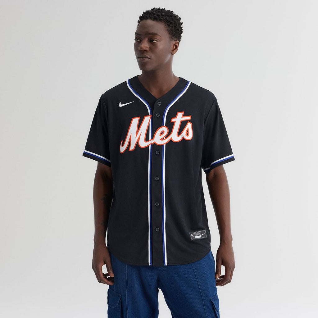New York Mets Nike Replica Jersey Black