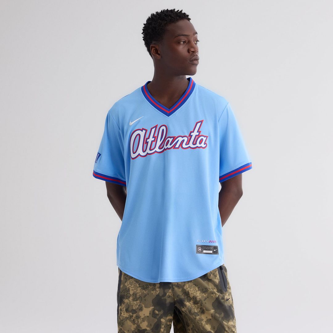 Atlanta Braves Nike Jersey Blue
