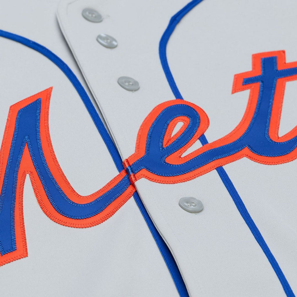 New York Mets Mitchell & Ness Authentic Jersey Gray