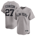 New York Yankees Nike Authentic Jersey Gray