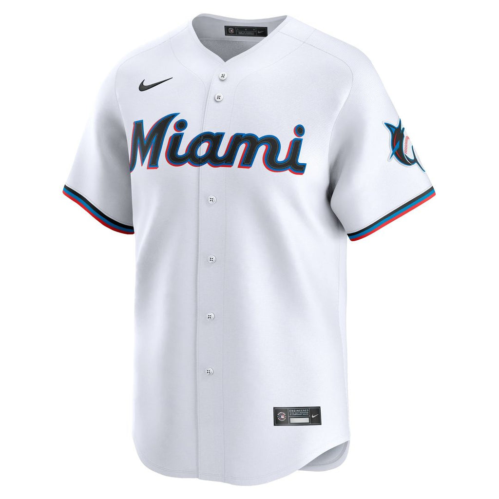 Miami Marlins Nike Authentic Jersey White
