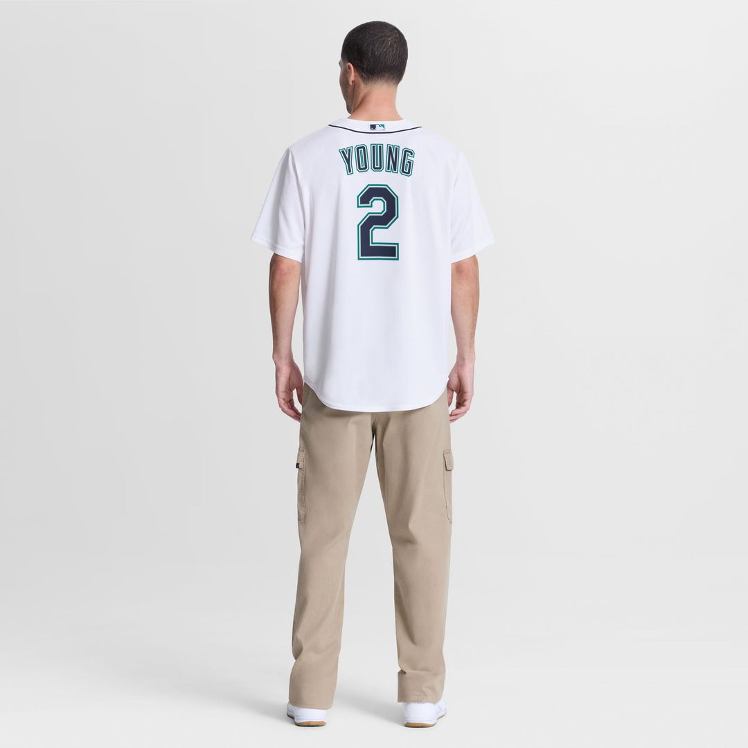 Seattle Mariners Nike Replica Jersey White