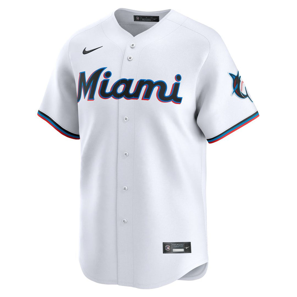 Miami Marlins Nike Authentic Jersey White