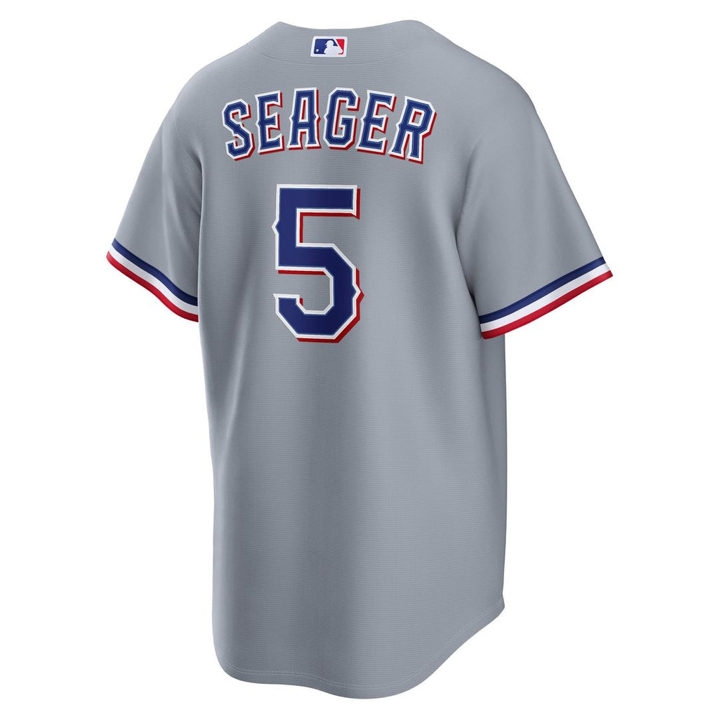 Texas Rangers Nike Replica Jersey Gray