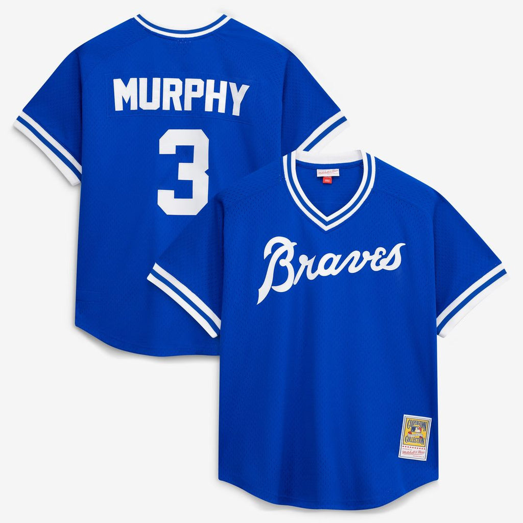 Atlanta Braves Mitchell & Ness Authentic Jersey Royal