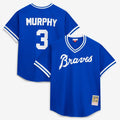 Atlanta Braves Mitchell & Ness Authentic Jersey Royal