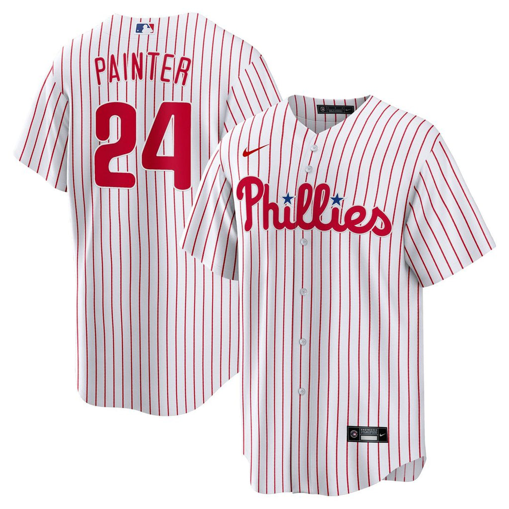 Philadelphia Phillies Nike White Replica MLB baseball jersey