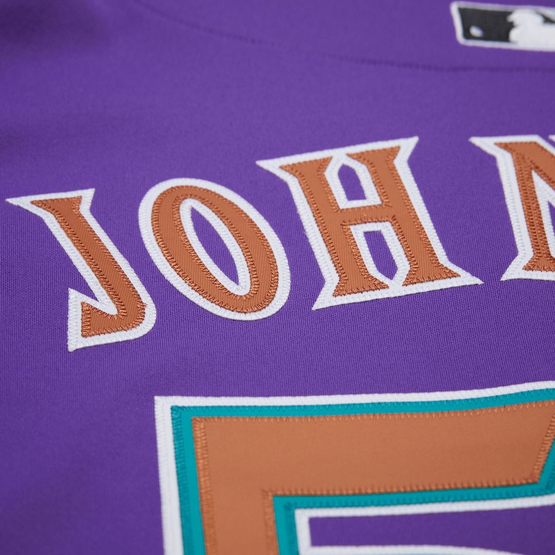 Arizona Diamondbacks Mitchell & Ness Authentic Jersey Purple