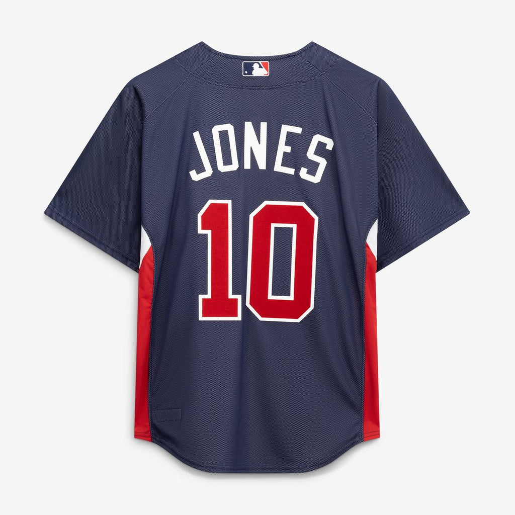 Atlanta Braves Mitchell & Ness Authentic Jersey Navy