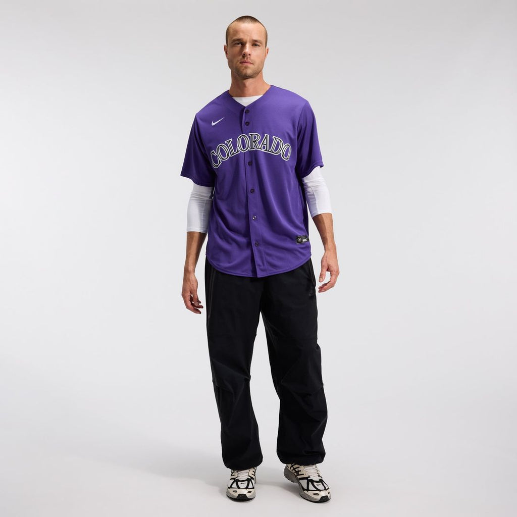Colorado Rockies Nike Replica Jersey White