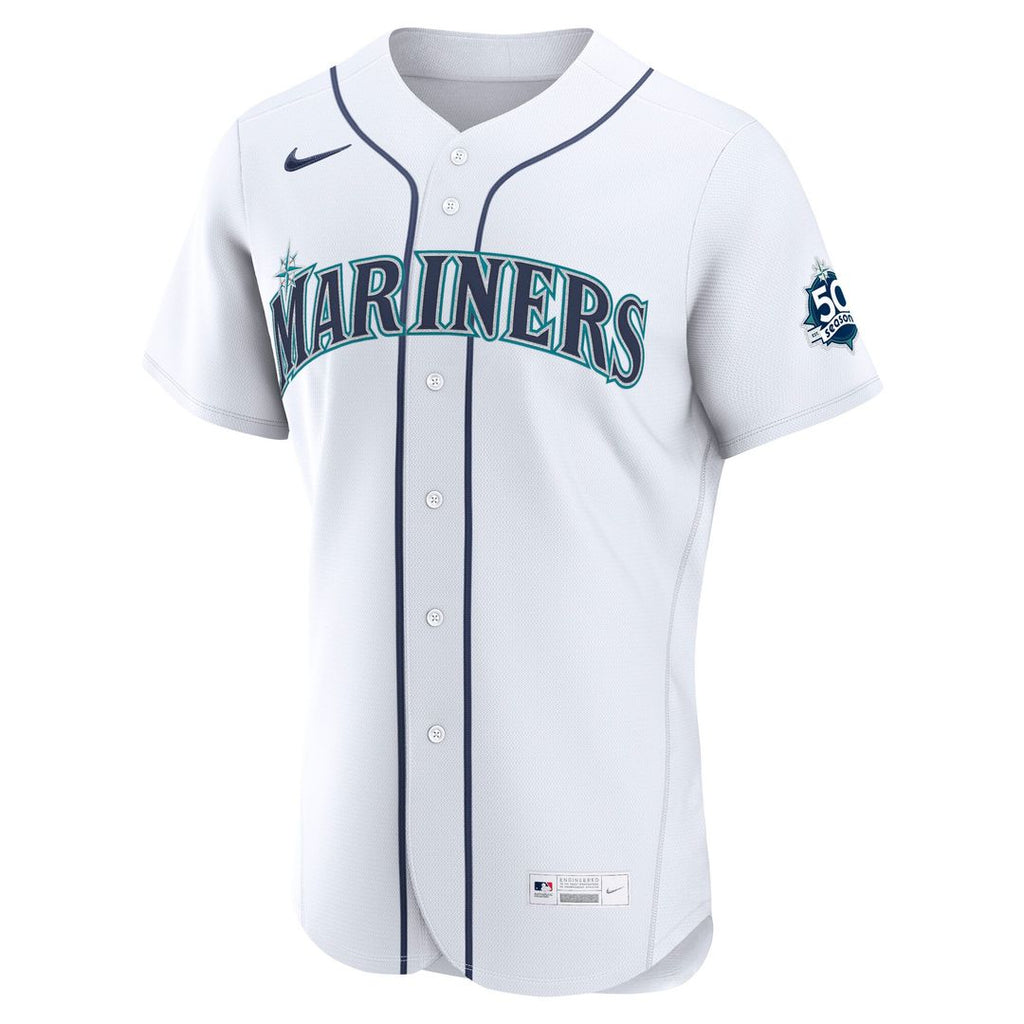 Seattle Mariners Nike Authentic Jersey White
