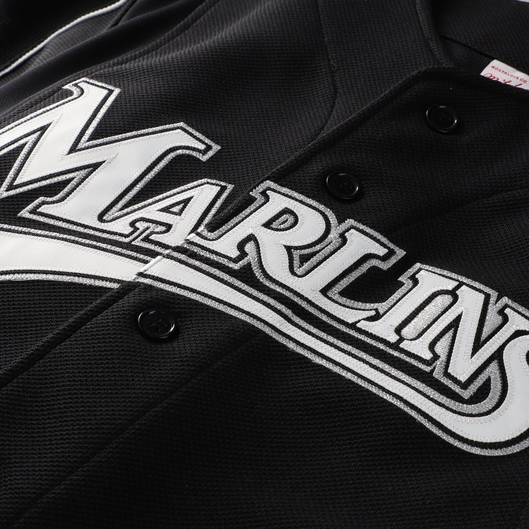 Florida Marlins Mitchell & Ness Jersey Black