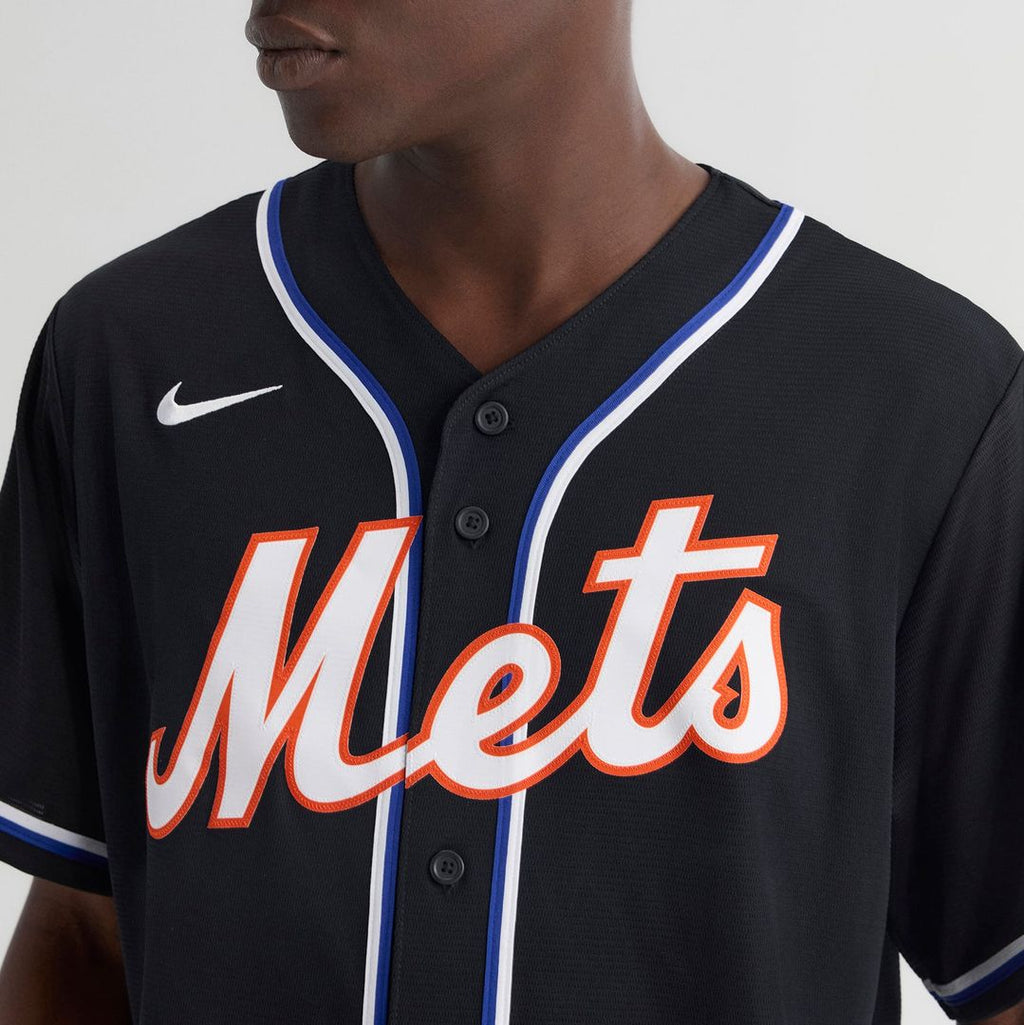 New York Mets Nike Replica Jersey Black