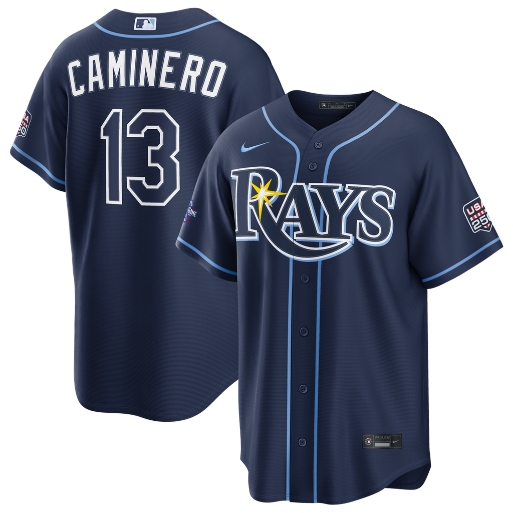 Tampa Bay Rays Nike Navy Replica MLB baseball jersey