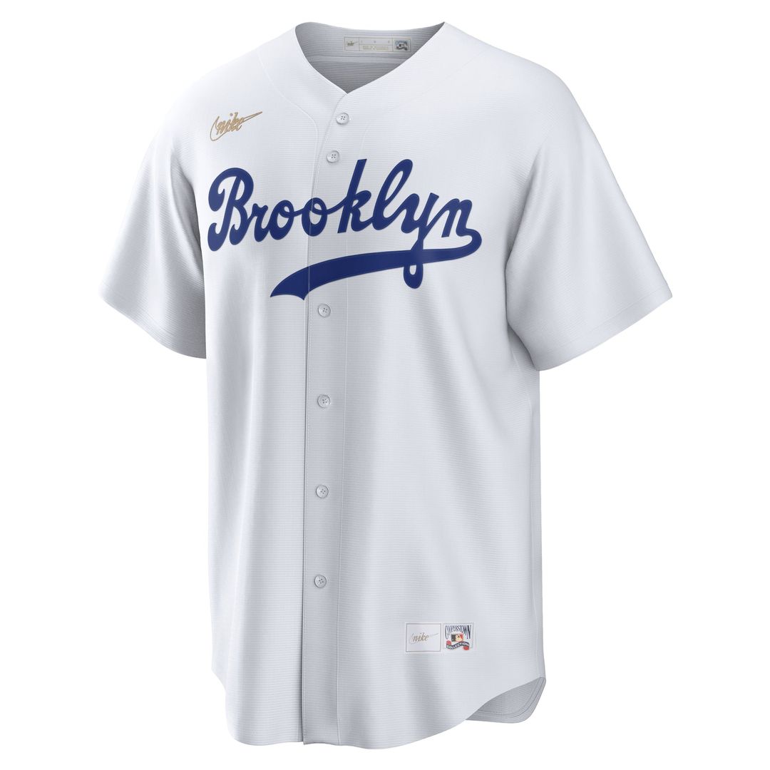 Brooklyn Dodgers Nike Replica Jersey White