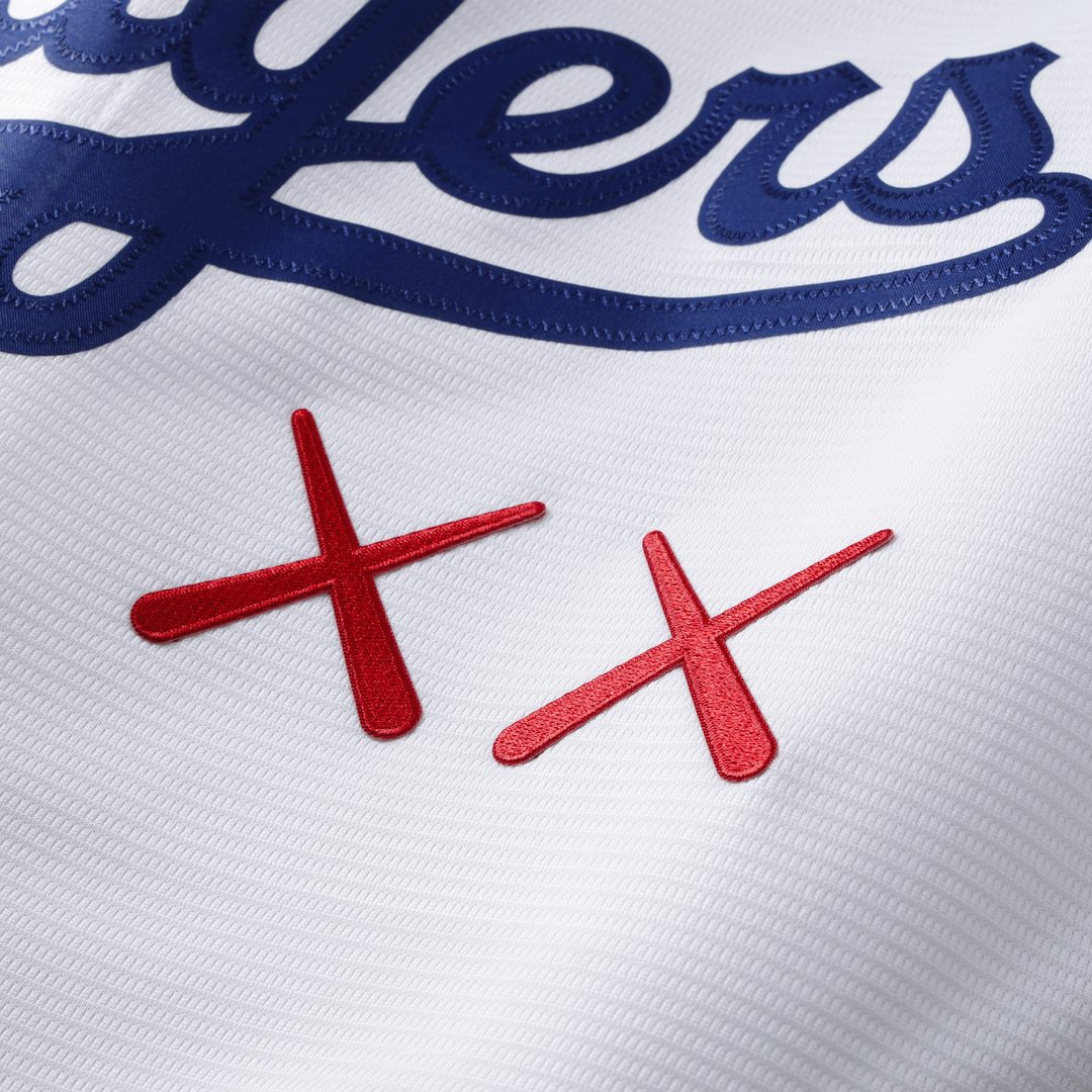 Los Angeles Dodgers Nike x KAWS Jersey White