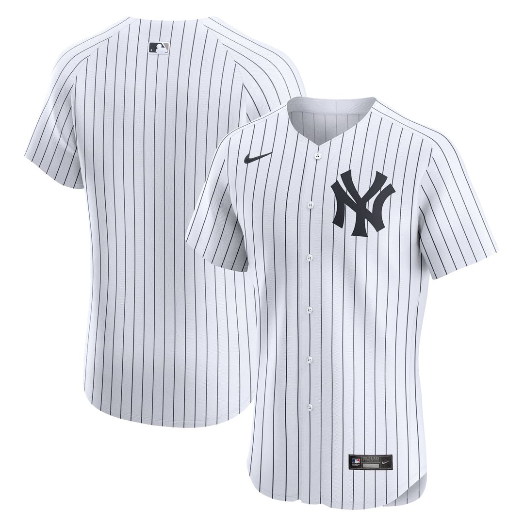 New York Yankees Nike White Authentic MLB baseball jersey