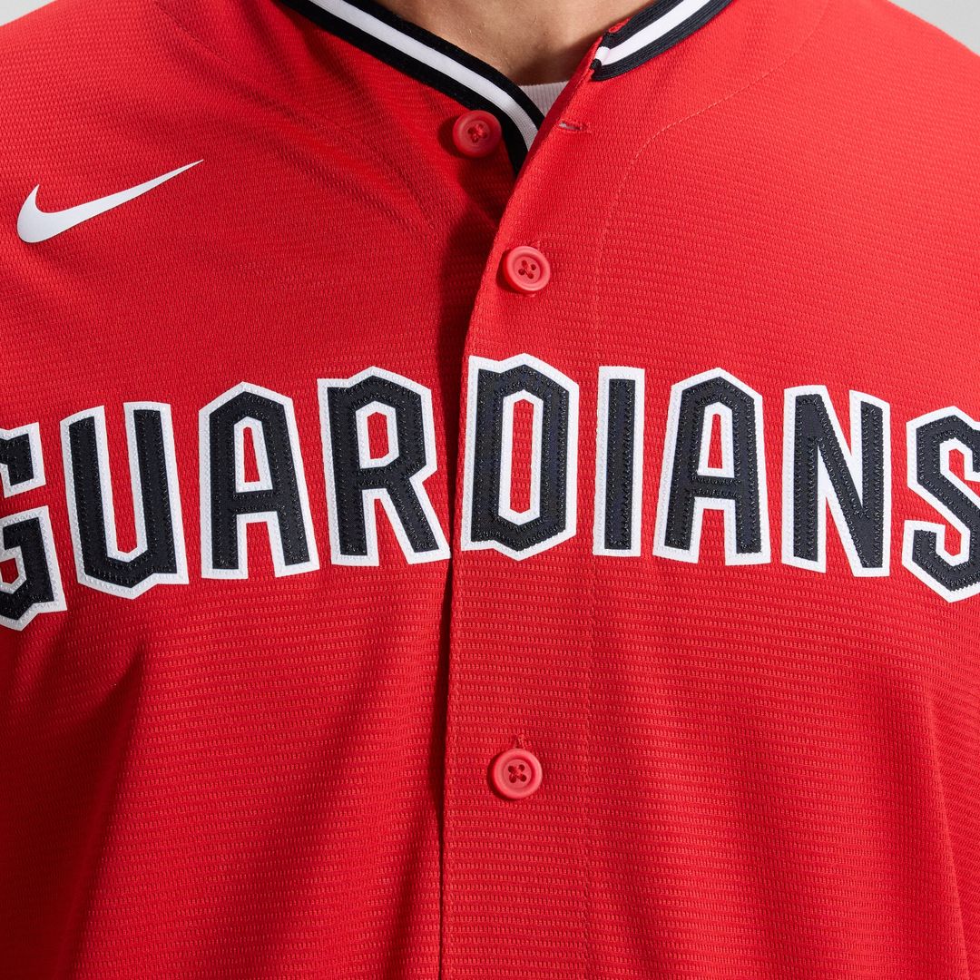 Cleveland Guardians Nike Replica Jersey Red