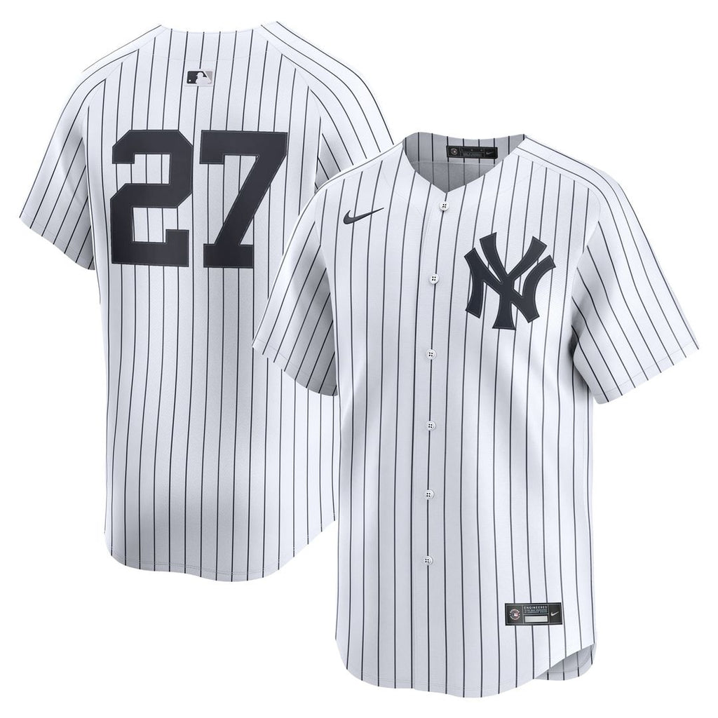 New York Yankees Nike White Authentic MLB baseball jersey