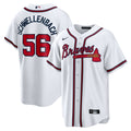 Atlanta Braves Nike White Replica MLB baseball jersey