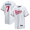 Minnesota Twins Nike White Replica MLB baseball jersey