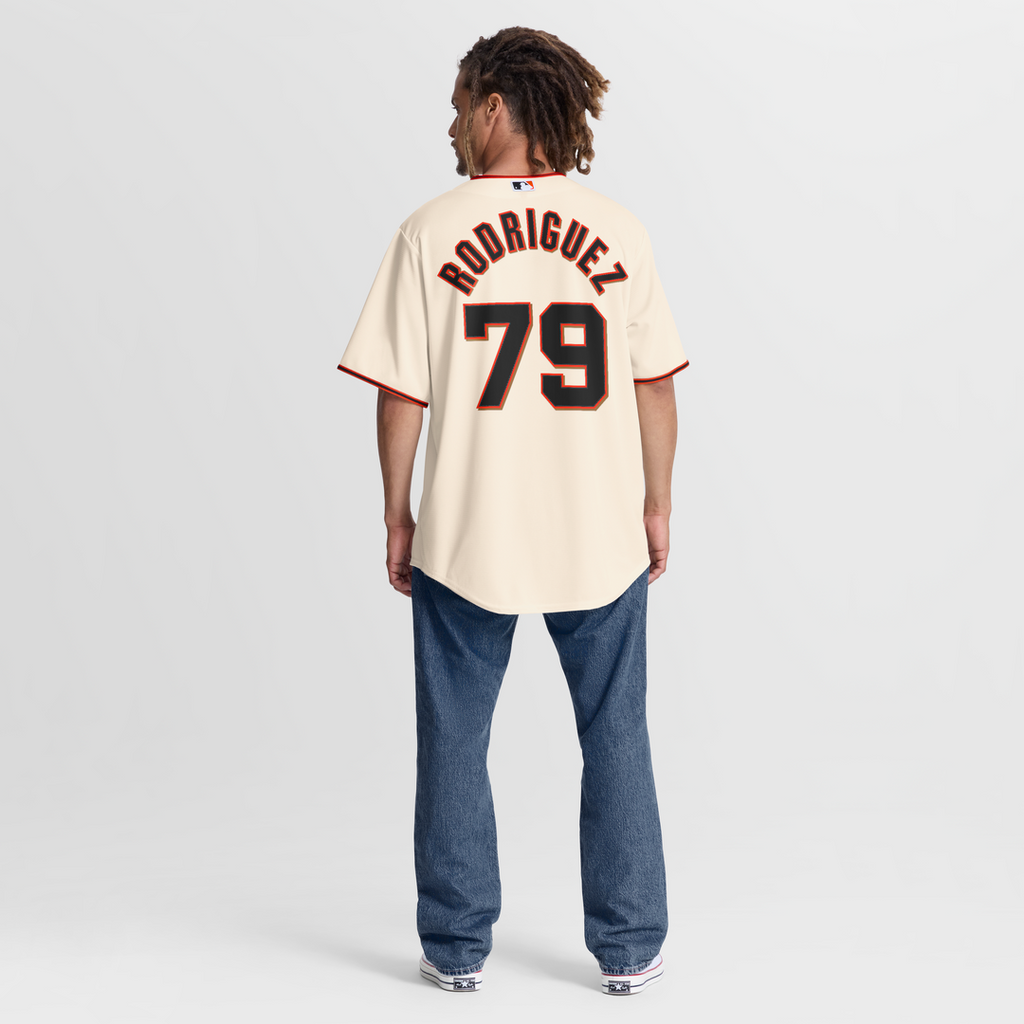 San Francisco Giants Nike Replica Jersey Cream