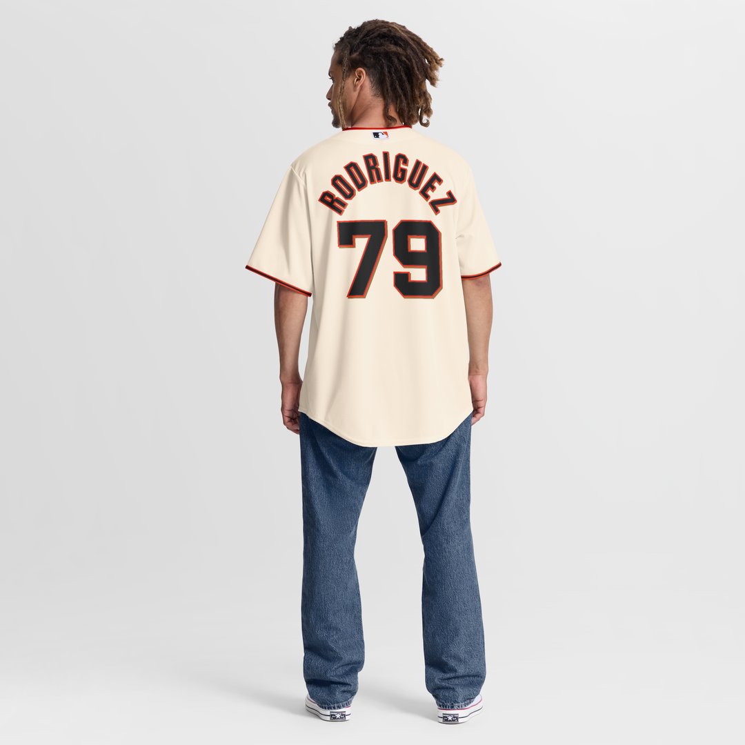San Francisco Giants Nike Replica Jersey Cream