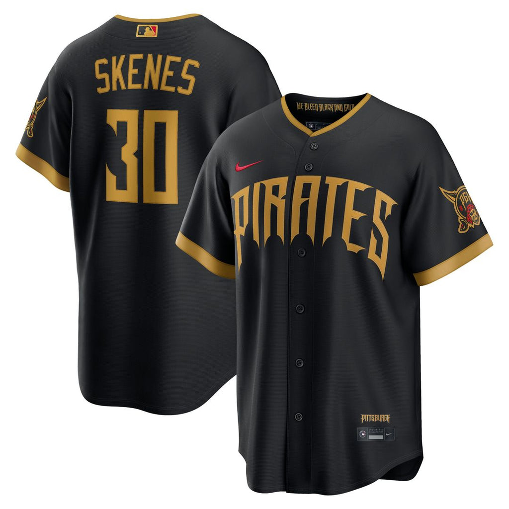 Pittsburgh Pirates Nike Black MLB baseball jersey