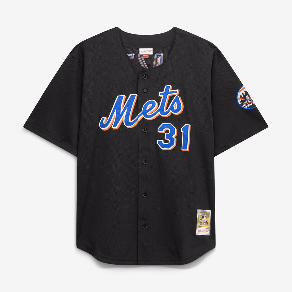 New York Mets Mitchell & Ness Authentic Jersey Black