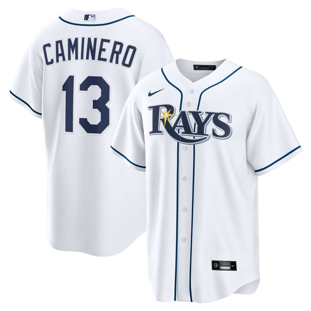Tampa Bay Rays Nike White Replica MLB baseball jersey
