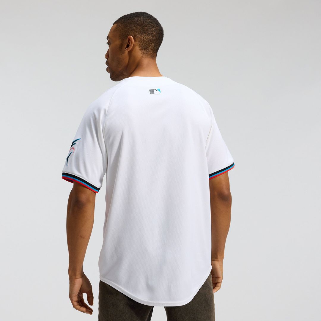 Miami Marlins Nike Authentic Jersey White