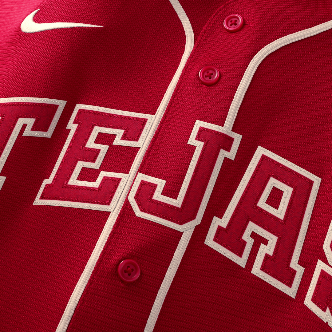 Texas Rangers Nike Jersey Red