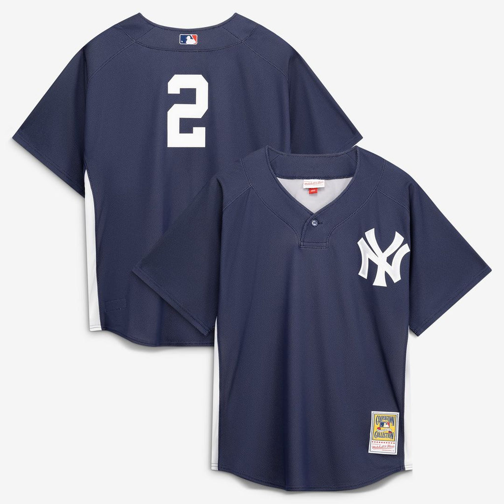 New York Yankees Mitchell & Ness Navy Authentic MLB baseball jersey