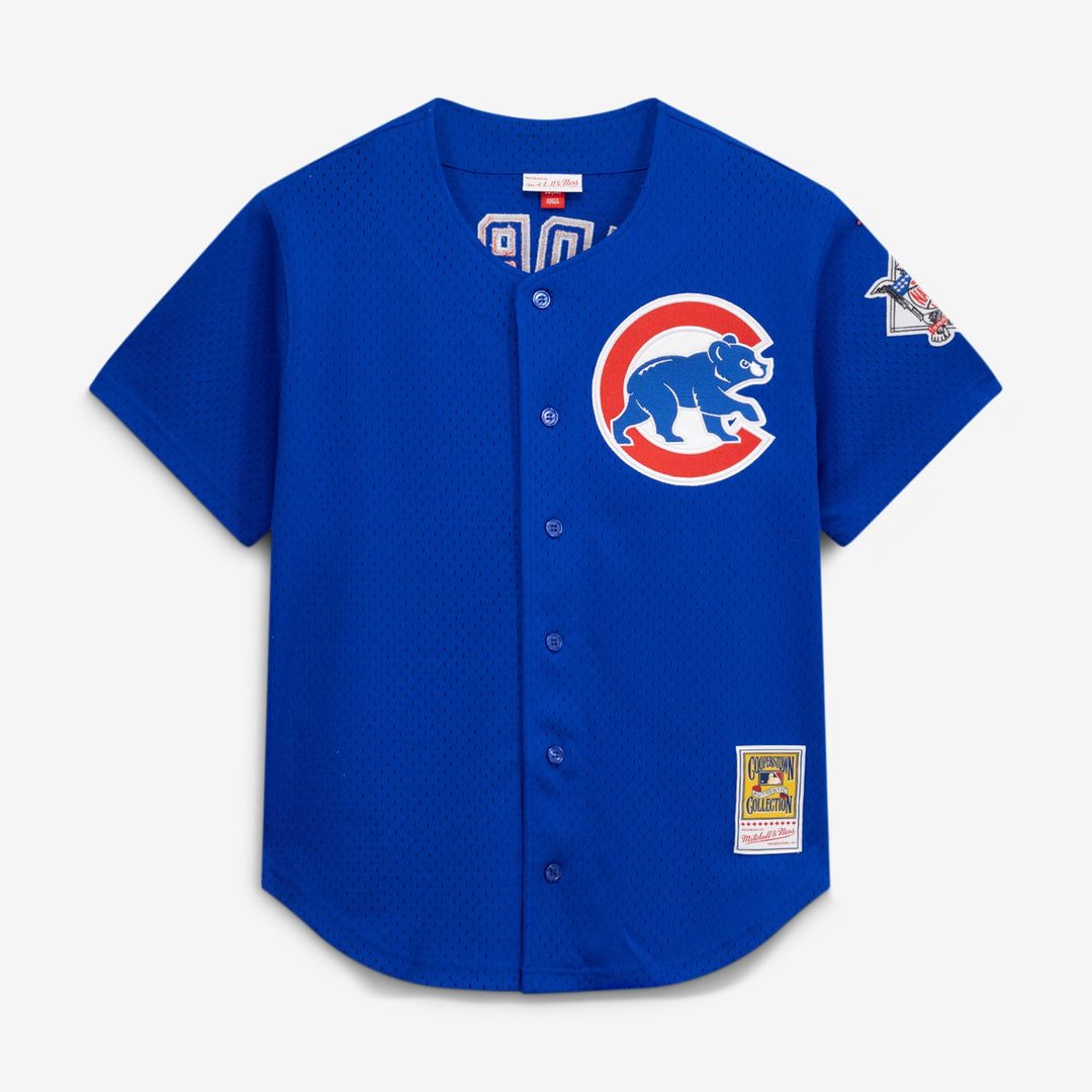 Chicago Cubs Mitchell & Ness Royal MLB baseball jersey