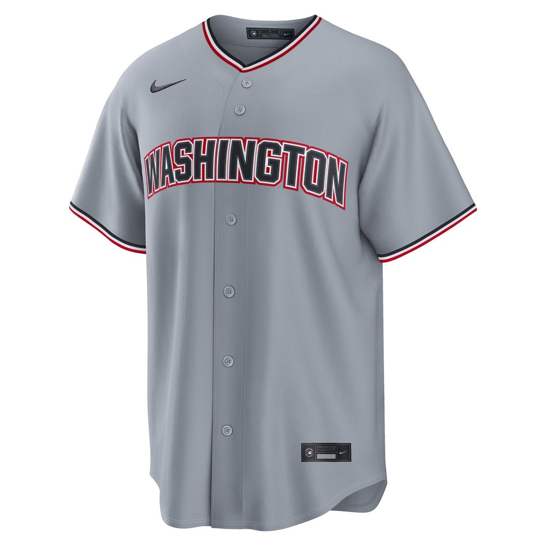 Washington Nationals Nike Replica Jersey Gray