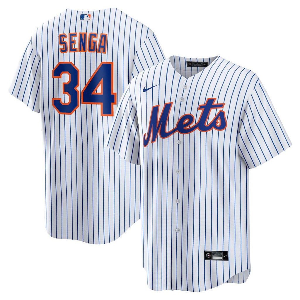 New York Mets Nike White Replica MLB baseball jersey