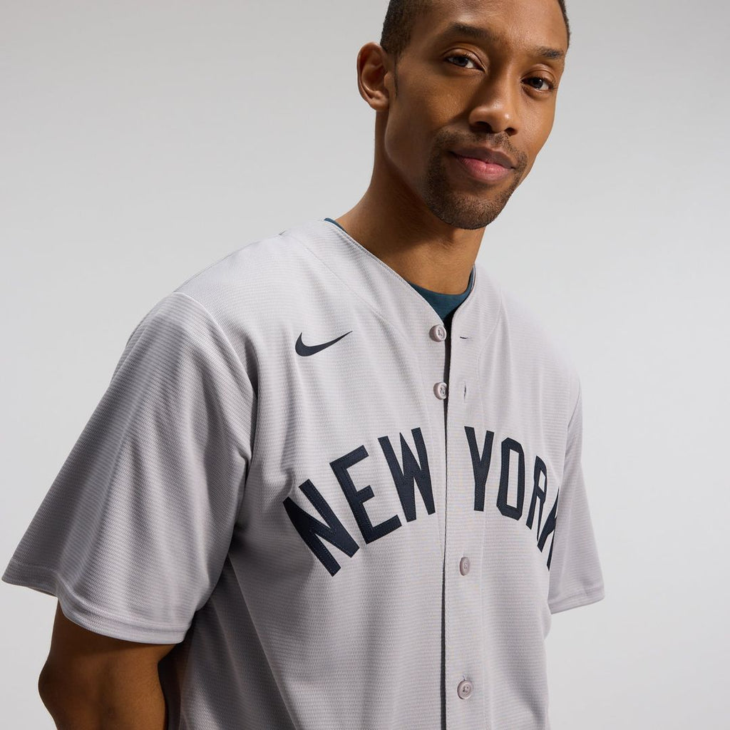 New York Yankees Nike Replica Jersey Gray