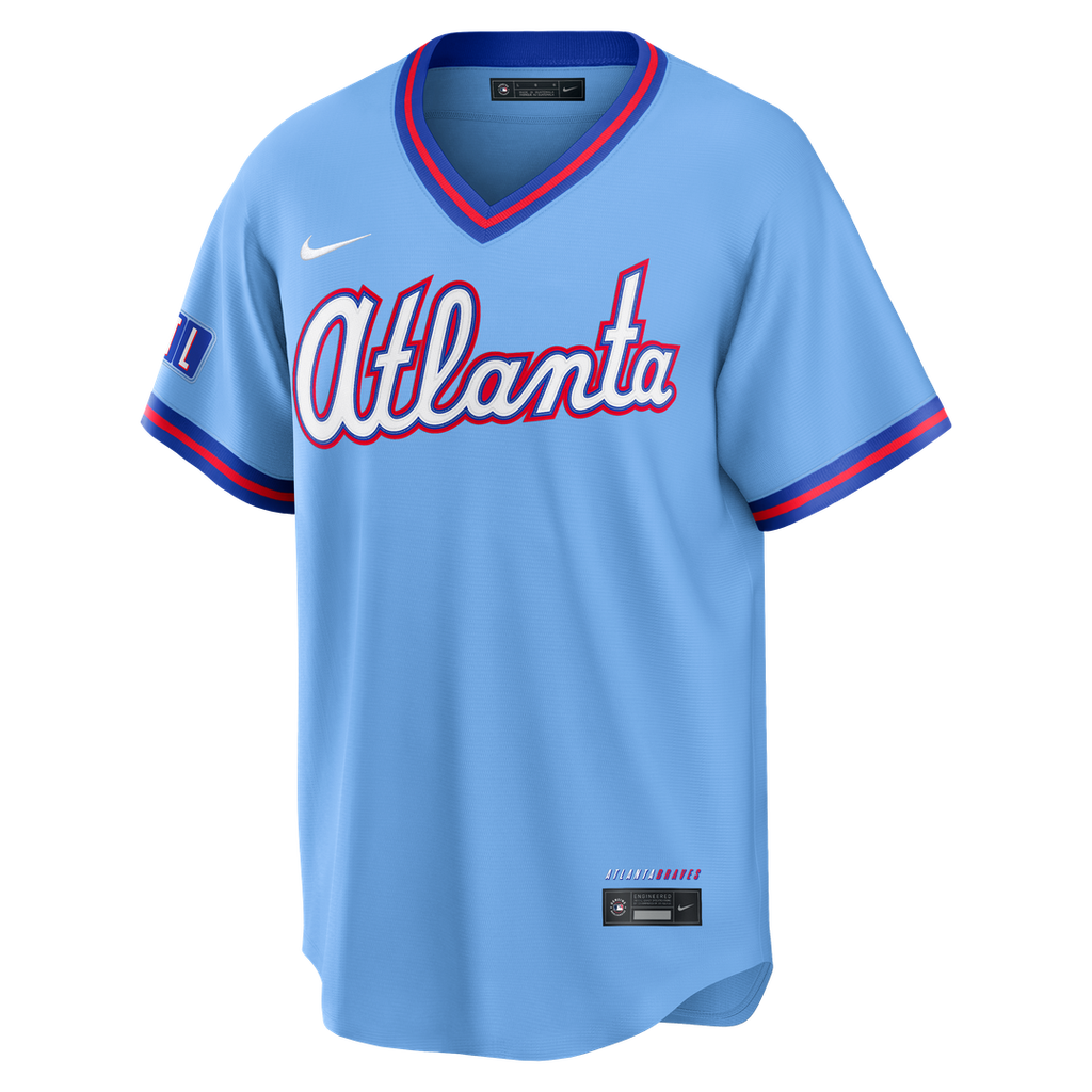 Atlanta Braves Nike Jersey Blue
