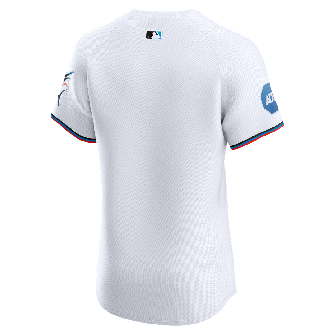 Miami Marlins Nike Authentic Jersey White