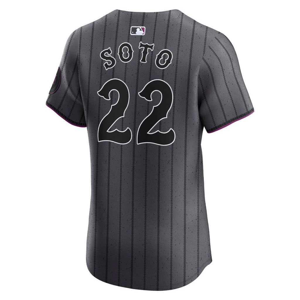 New York Mets Nike Authentic Jersey Gray