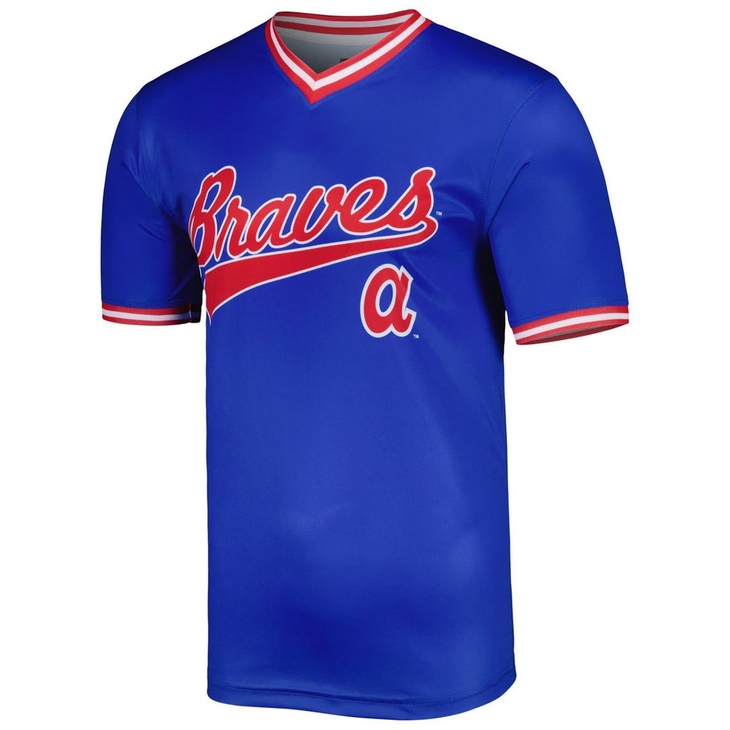 Atlanta Braves Stitches Jersey Royal