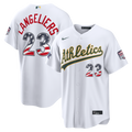 Athletics Nike White MLB baseball jersey