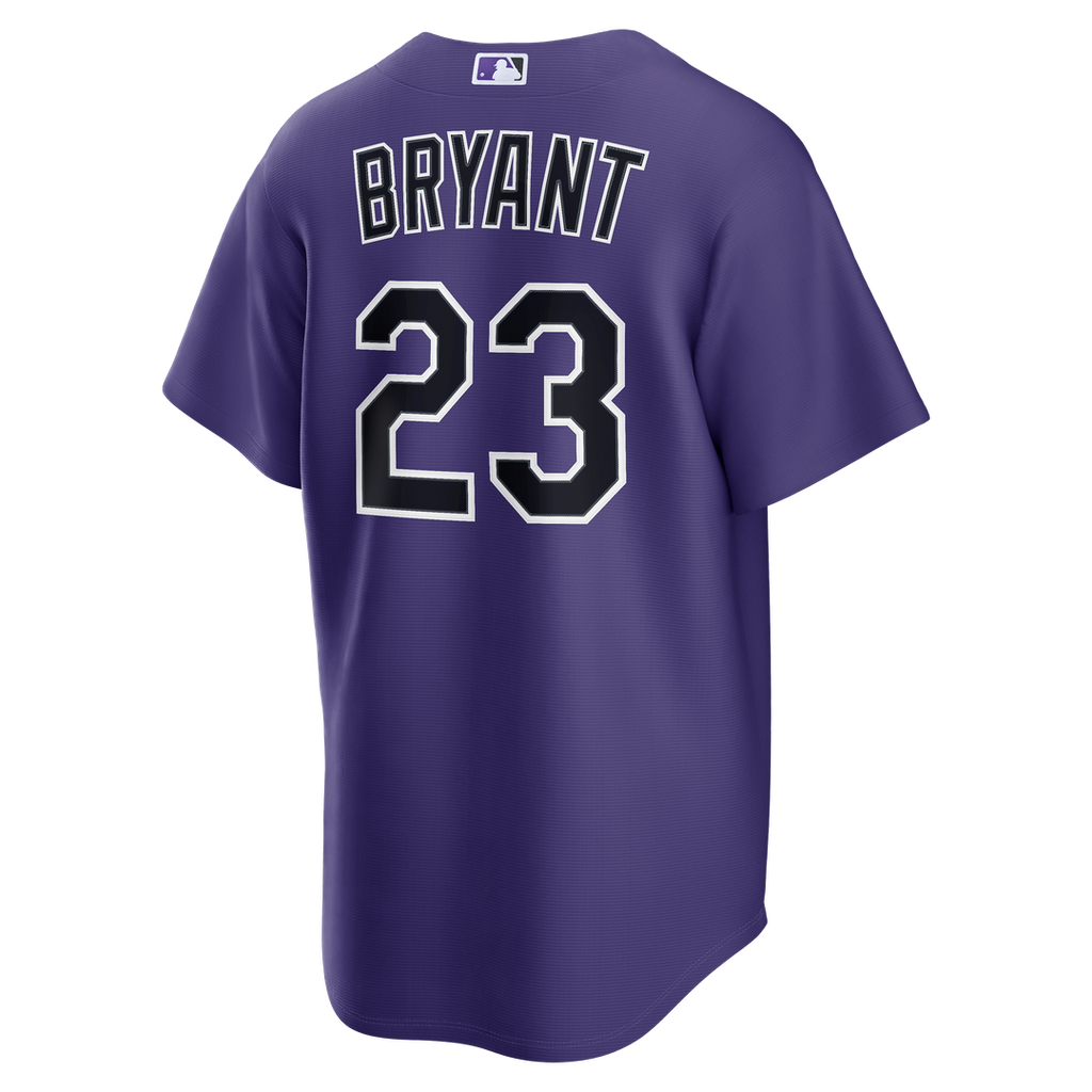 Colorado Rockies Nike Replica Jersey Purple