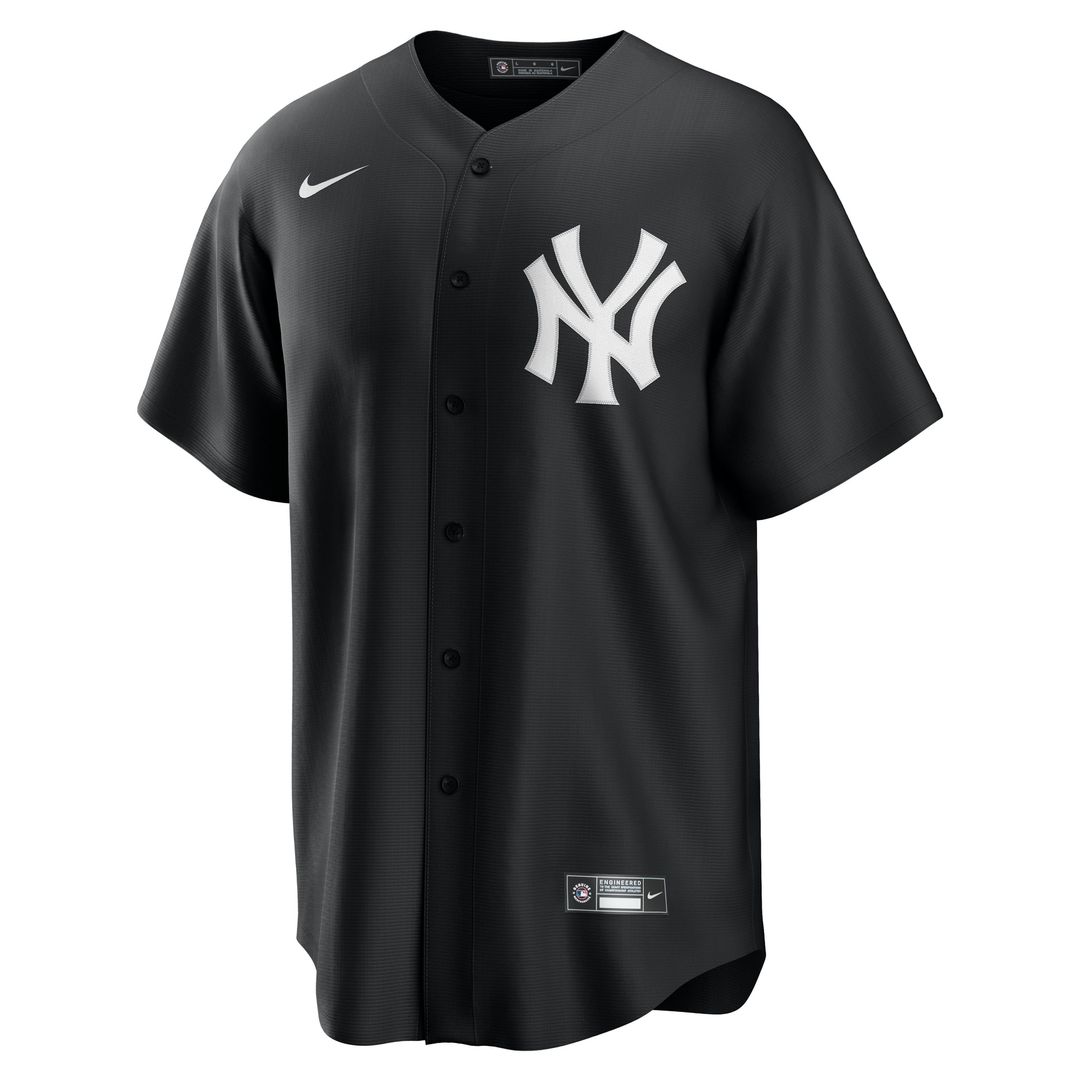 New York Yankees Nike Replica Jersey Black
