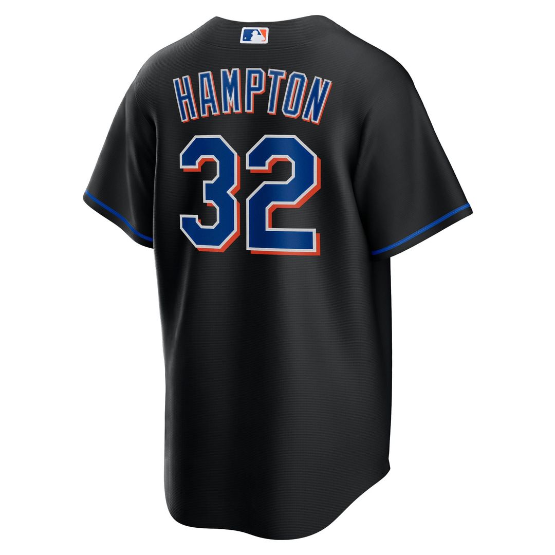 New York Mets Nike Replica Jersey Black