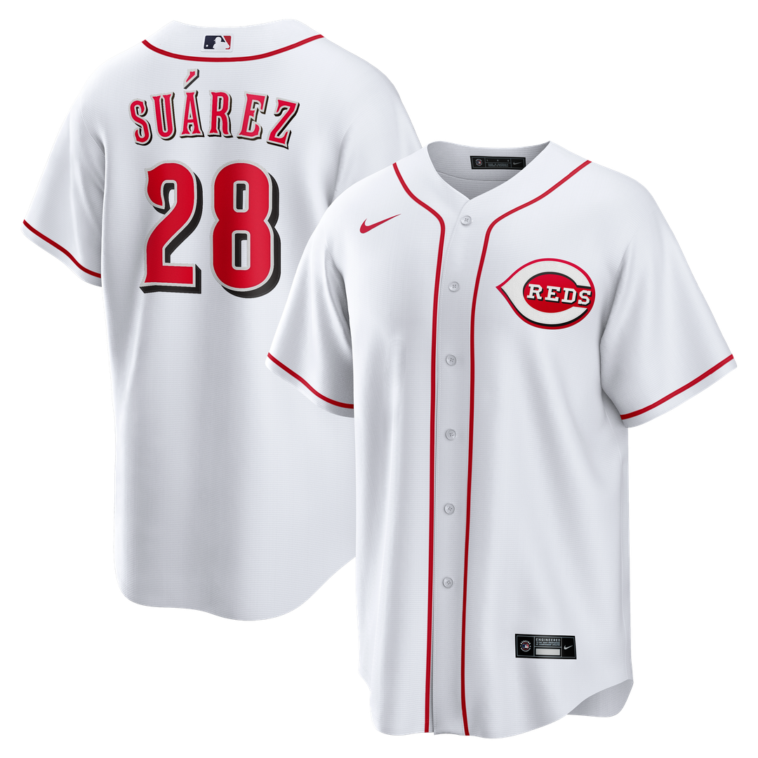 Cincinnati Reds Nike White Replica MLB baseball jersey